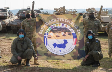 Заключительный этап греко-американских тактических учений «Олимпийское сотрудничество-21»