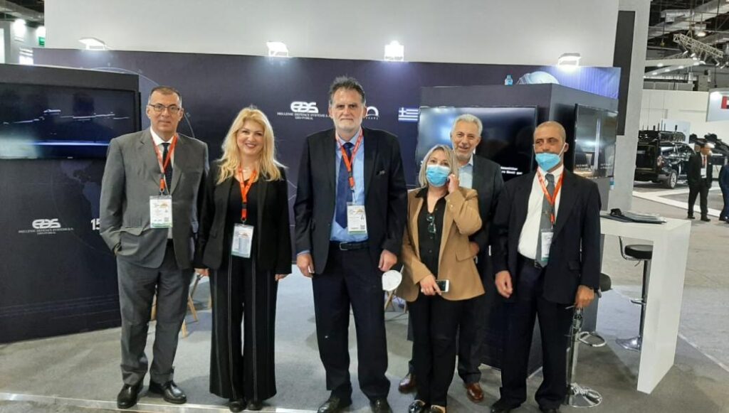 Динамичное участие греческой EFA GROUP на выставке оборонной техники EDEX 2021 в Каире