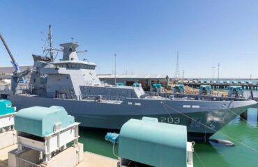 Австралия: спущен на воду первый морской патрульный корабль класса Arafura