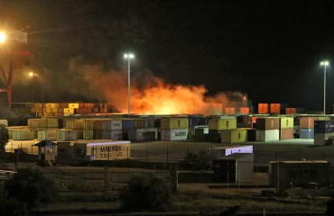 Израиль нанес ракетный авиаудар удар по складу иранского оружия в сирийском порту Латакии 