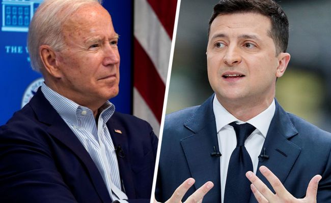 Президент США Джо Байден и его украинский коллега провели телефонный разговор