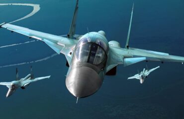 Видео Минобороны России: Су-34 наносит удары по позициям ВСУ