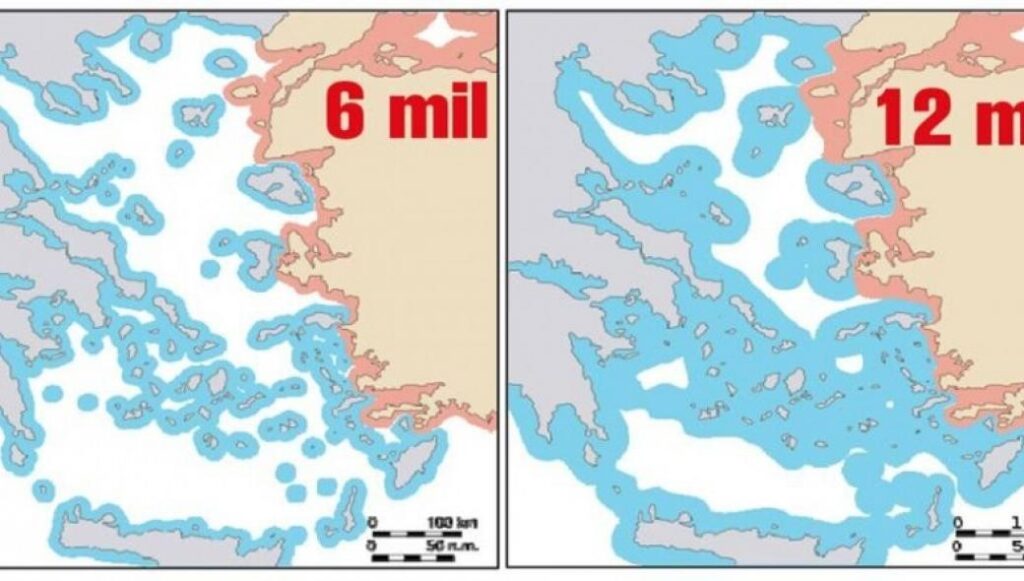 Греция согласна на расширение территориальных вод до 10 морских миль вместо 12