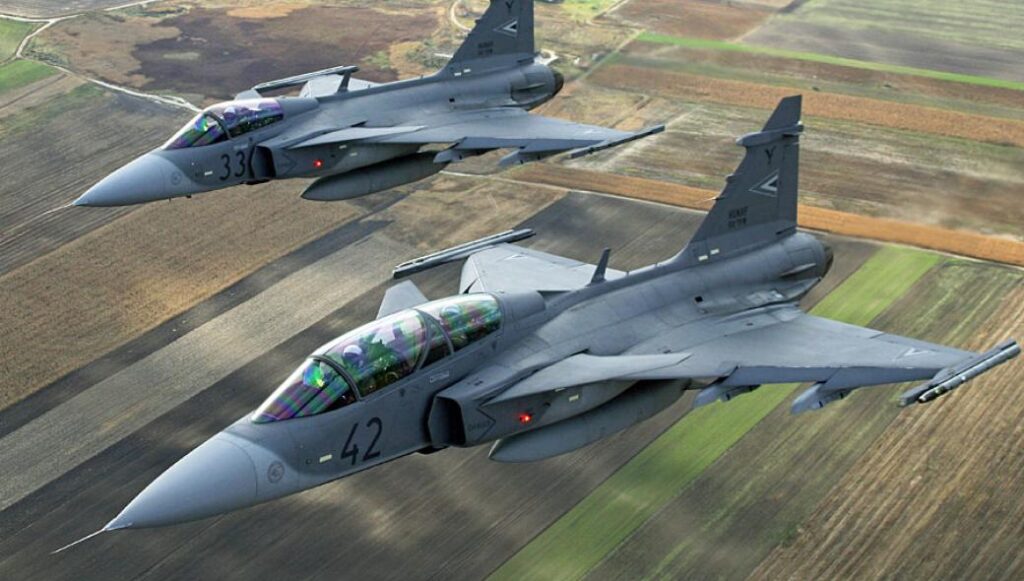 Венгрия модернизирует программное обеспечение JAS-39C/D Gripen