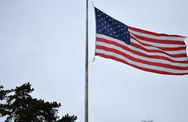 Наемники из США подняли американский флаг на окраине Донецка 