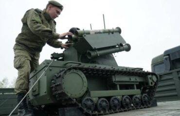 В России испытали робототехнический комплекс “Маркер”