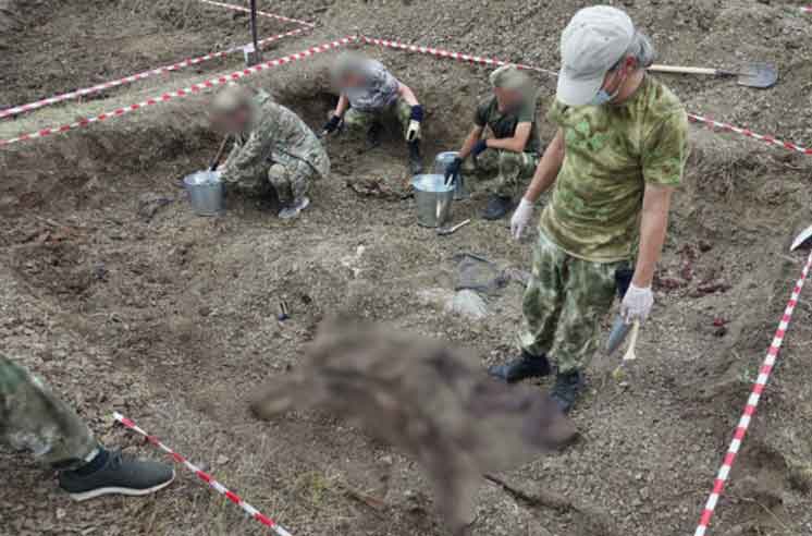 В МИД ФРГ заявили, что не получали от России материалы о массовых захоронения и бесчинствах в Донбассе