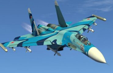 Российские Су-24 и Су-27 нанесли удары по условному врагу в Крыму