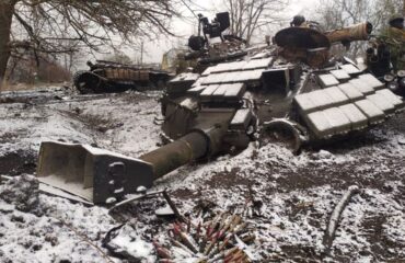 Видео Минобороны РФ: брошенная и уничтоженная техника и вооружения ВСУ в Херсонской области