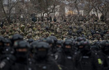 Батальон добровольцев из Чечни прибыл на Украину       