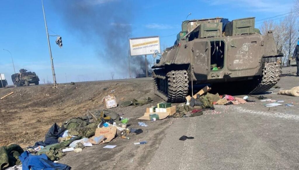 Видео Минобороны России: точечные удары по украинской бронетехнике