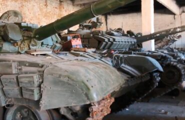 Минобороны России опубликовало кадры брошенной ВСУ бронетехники