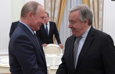 Генеральный секретарь ООН встретится в Москве с Путиным и Лавровым
