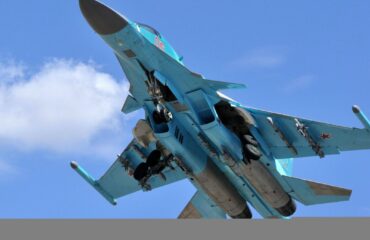 Видеозапись боевого применения бомбардировщиков Су-34, уничтоживших объекты Вооруженных сил Украины