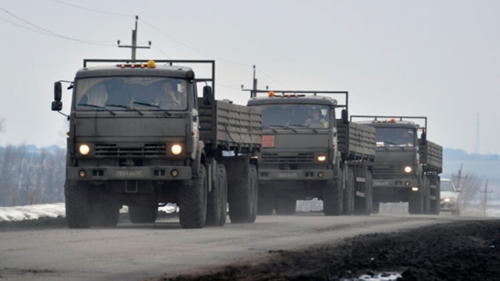 Видео: Автодорожный гарнизон при выполнении задач в ходе специальной военной операции в Украине