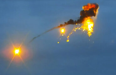 Минобороны РФ разместило видео уничтожения БПЛА