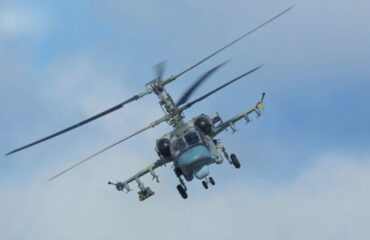 Кадры работы Ка-52 “Аллигатор” и Ми-28 российской авиации на Украине