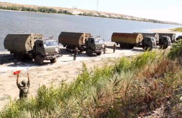 Российские войска форсировали Северский Донецк южнее Святогорска для наступления на Славянск