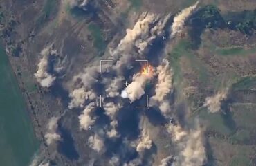 Французская САУ «Цезарь», обстреливающая остров Змеиный, уничтожена в Одесской области