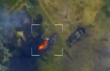 Артиллеристы показали уничтожение сразу двух французских САУ «Цезарь»