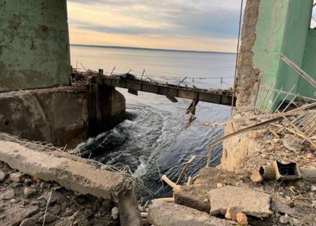 Дамбу в Кривом Роге уничтожили по военным соображениям