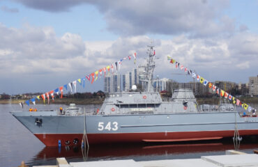 Морской тральщик «Петр Ильичев» приняли в состав Тихоокеанского флота