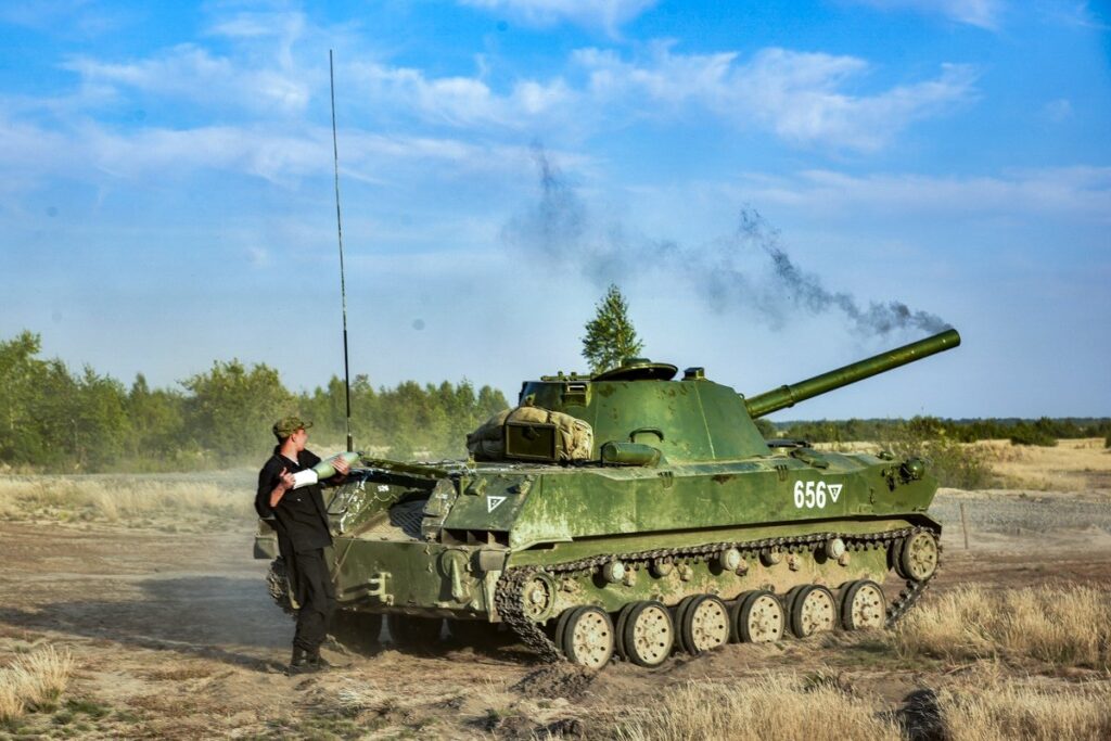 Самоходные «Ноны» ВДВ разгромили украинскую бронетехнику и опорные пункты