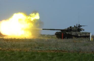 Экипаж Т-90М разбил украинский опорный пункт на Краснолиманском направлении